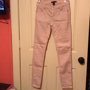 Pink forever 21 jeggings